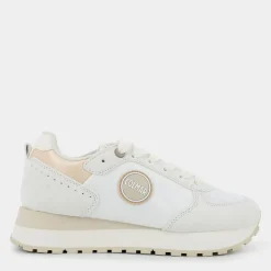 TRAVIS AUTHENTIC- SNEAKERS WHITE / LT GOLD TRAVIS