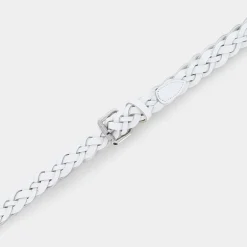 TRECCIA- CINTURE BIANCO CB-E24-01