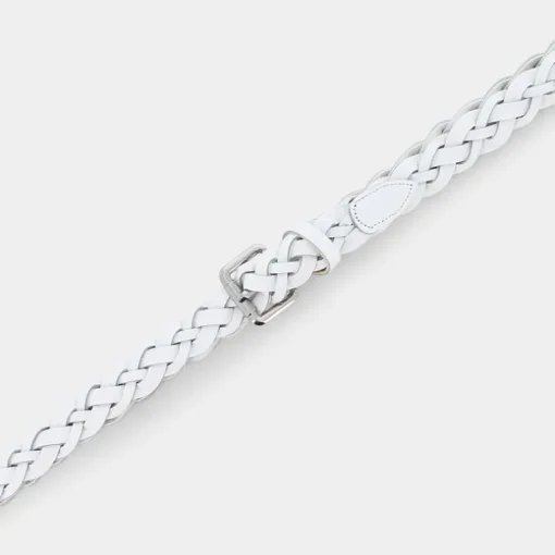 TRECCIA- CINTURE BIANCO CB-E24-01
