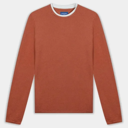 TWINN KNIT CREW NECK- MAGLIE E FELPE MARRONE 12227443
