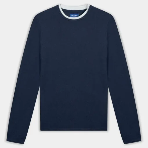 TWINN KNIT CREW NECK- MAGLIE E FELPE BLU 12227443