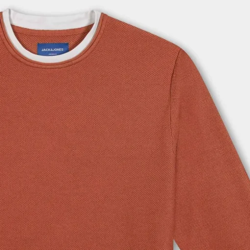 TWINN KNIT CREW NECK- MAGLIE E FELPE MARRONE 12227443