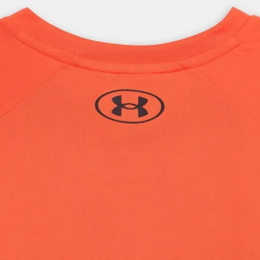 UA TECH PRINT FILL SS- T-SHIRT FIRE 1390208
