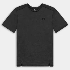 UA TECH VENT SS- T-SHIRT NERO 1376791