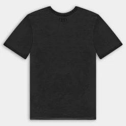 UA TECH VENT SS- T-SHIRT NERO 1376791