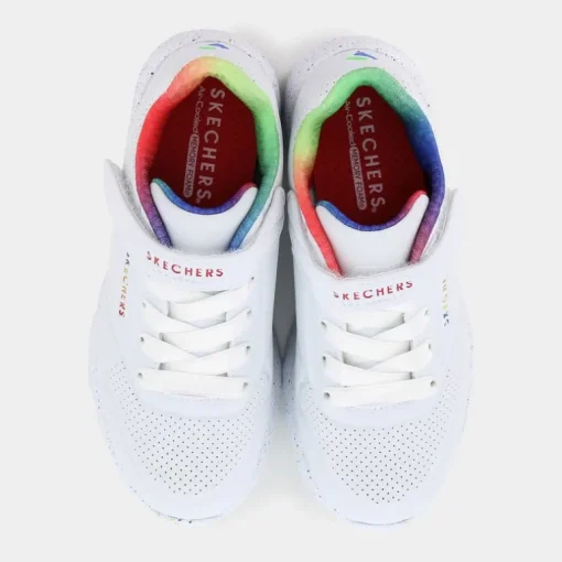 UNO LITE- SPORTIVE White/Multi Rainbow 310457L