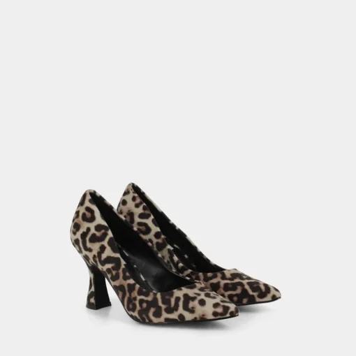 VELVET- DECOLLETÈ MACULATO BEIGE NOTARY