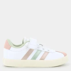VL COURT 3.0- SPORTIVE ftwr white/linen green met./sandy pink met. IH4952