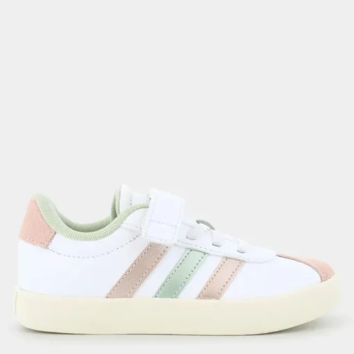 VL COURT 3.0- SPORTIVE ftwr white/linen green met./sandy pink met. IH4952