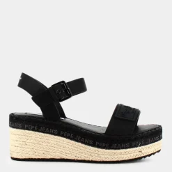 WITNEY BRAND- SANDALI NERO PLS90576