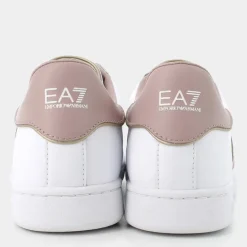 XK346- SNEAKERS WHITE+FAWN+GOLD X8X102
