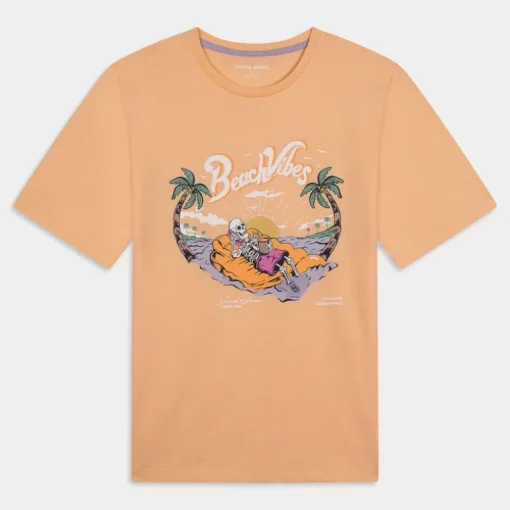 ZION TEE- T-SHIRT APRICOT ICE 12247808
